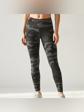 Parkline Camo Athletic Low Rise Leggings Womens Size S Camouflage